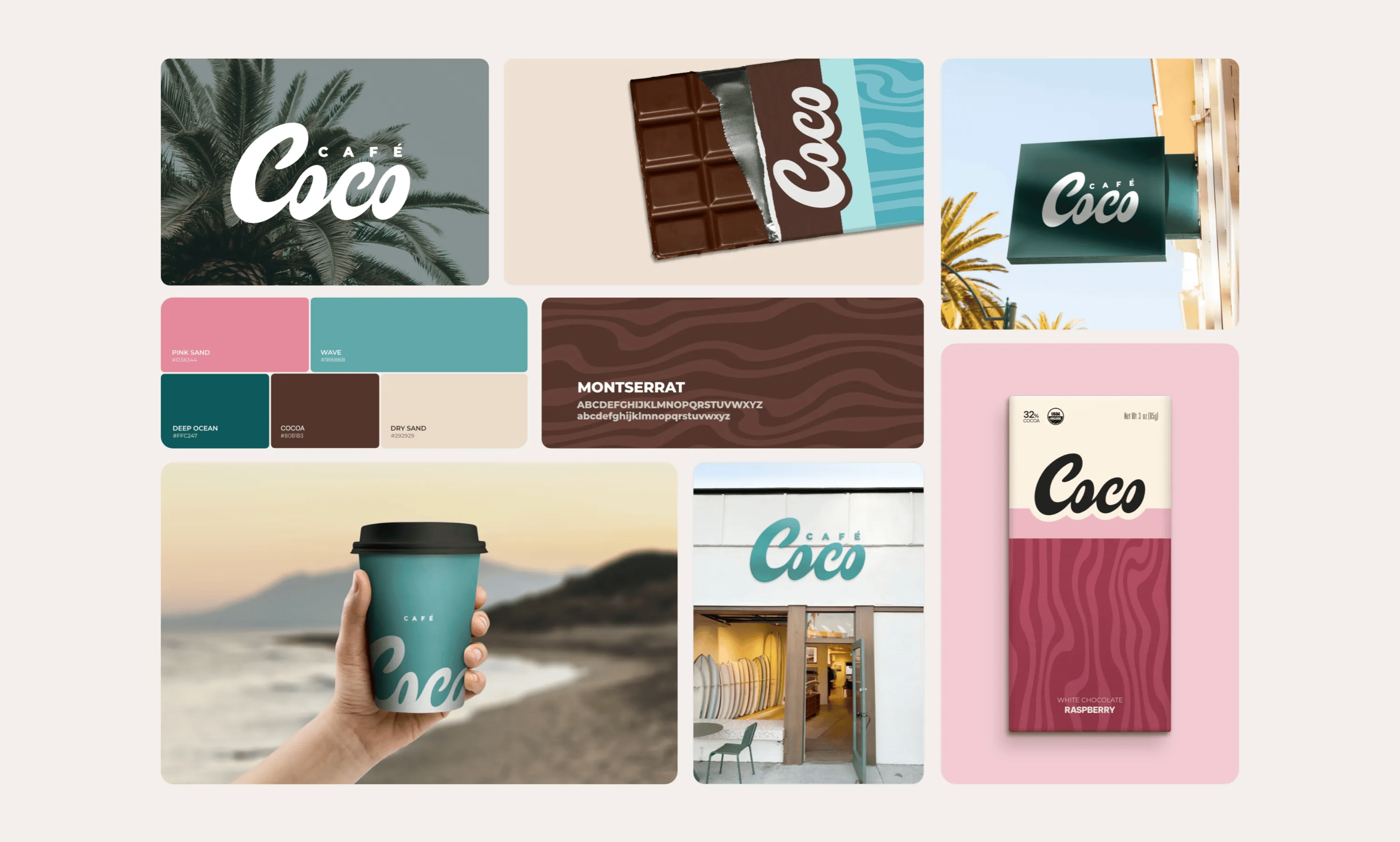 Stationery design of letterhead and business cards for the company Anders on top of a blurred photo of a house interior.