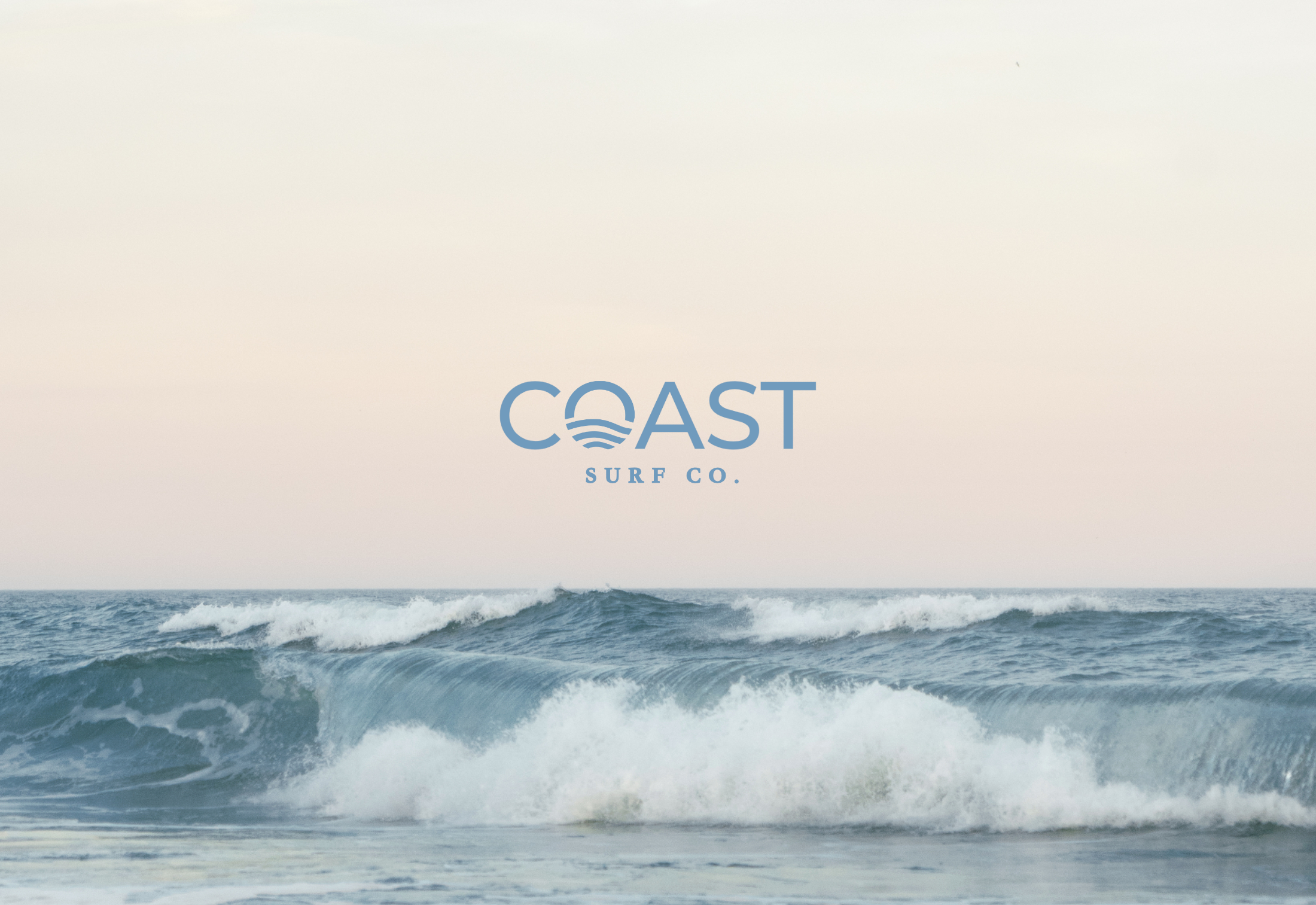 Stationery design of letterhead and business cards for the company Anders on top of a blurred photo of a house interior.